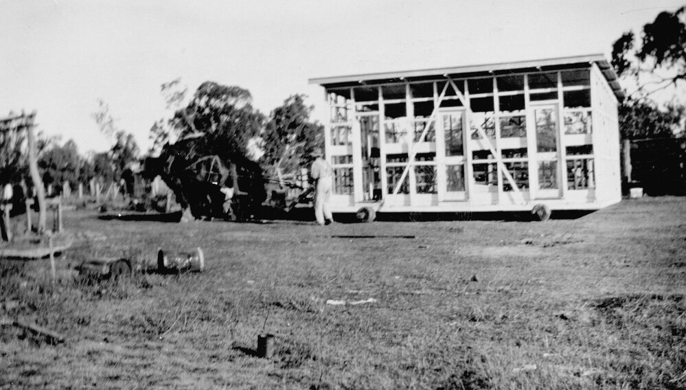 Mobile insect cage, Chinchilla, circa 1930
