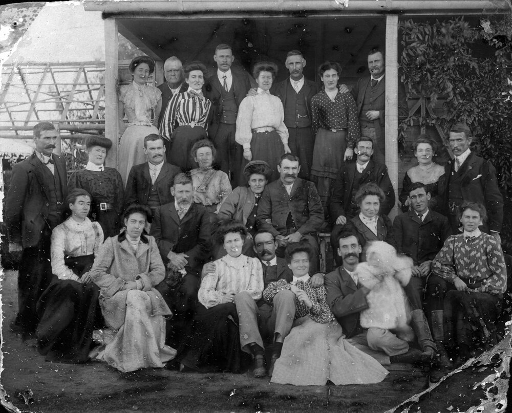 Party at Brogheda Station, Chinchilla, circa 1890s