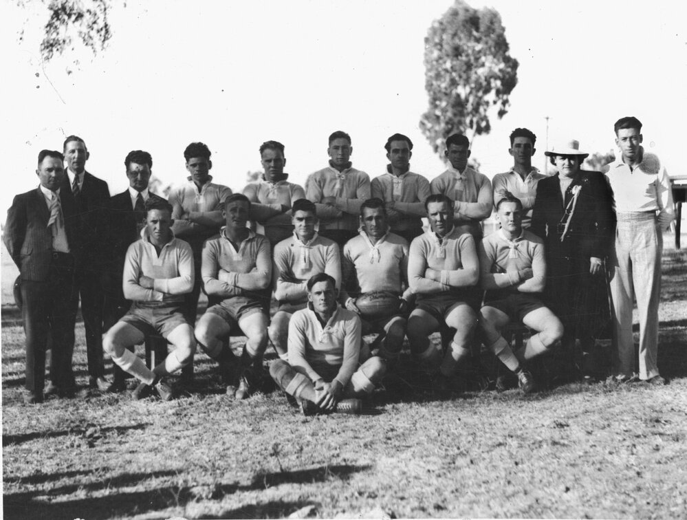 Chinchilla Football Club, circa 1940