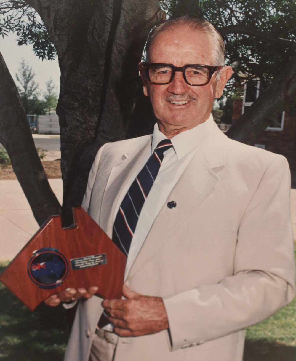 Chairman Robert John Haddock MM, Tara Shire Council, 1982-1991
