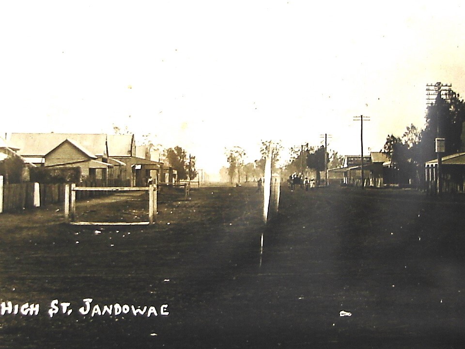 High Street, Jandowae, circa 1914