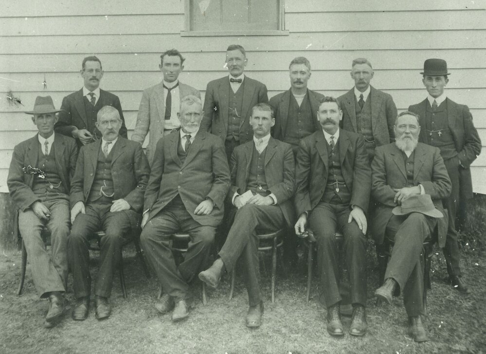 Councillor group photograph, Murilla Shire Council, 1914