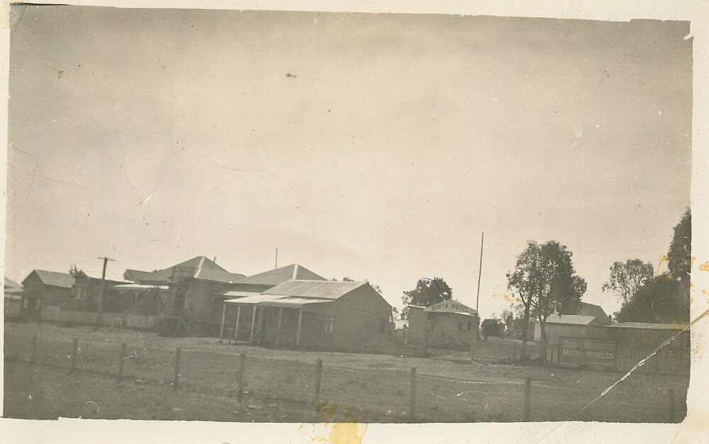 Wallace Street in Bell, circa 1920s