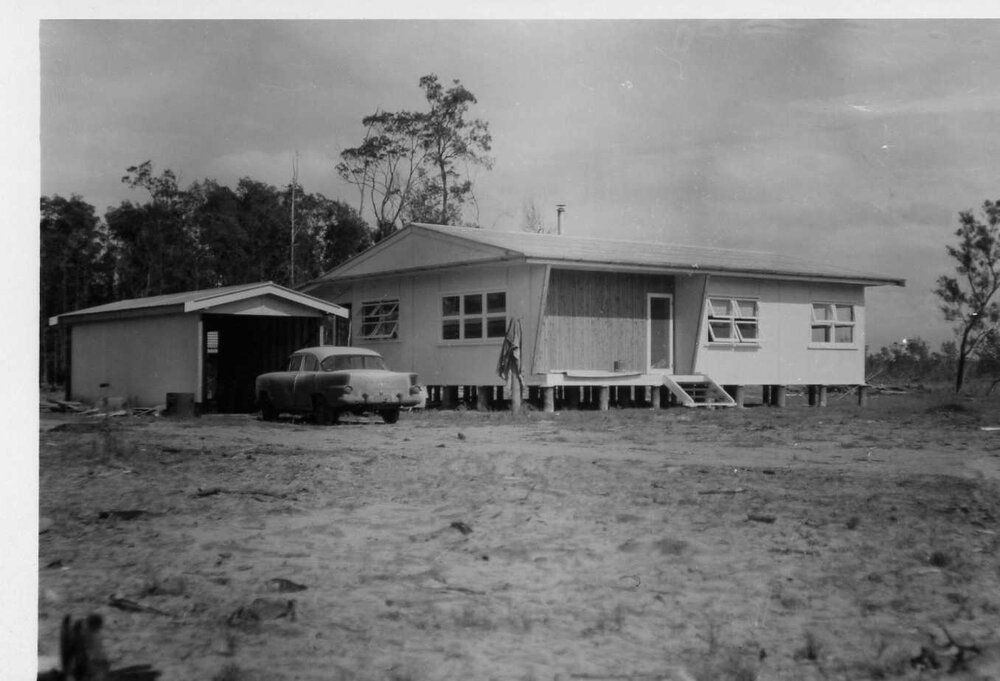 Farm house, Moonie, circa 1960