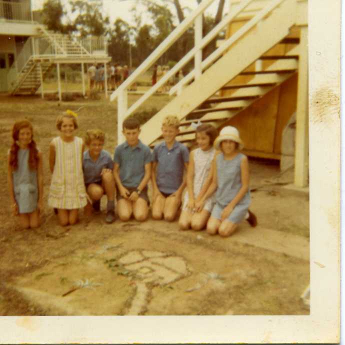 Students at Moonie State School, circa 1978