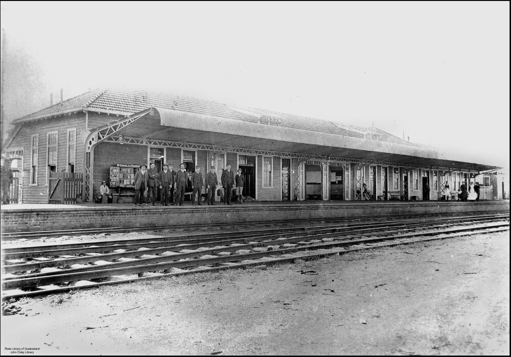 Dalby Railway Station, circa 1920s