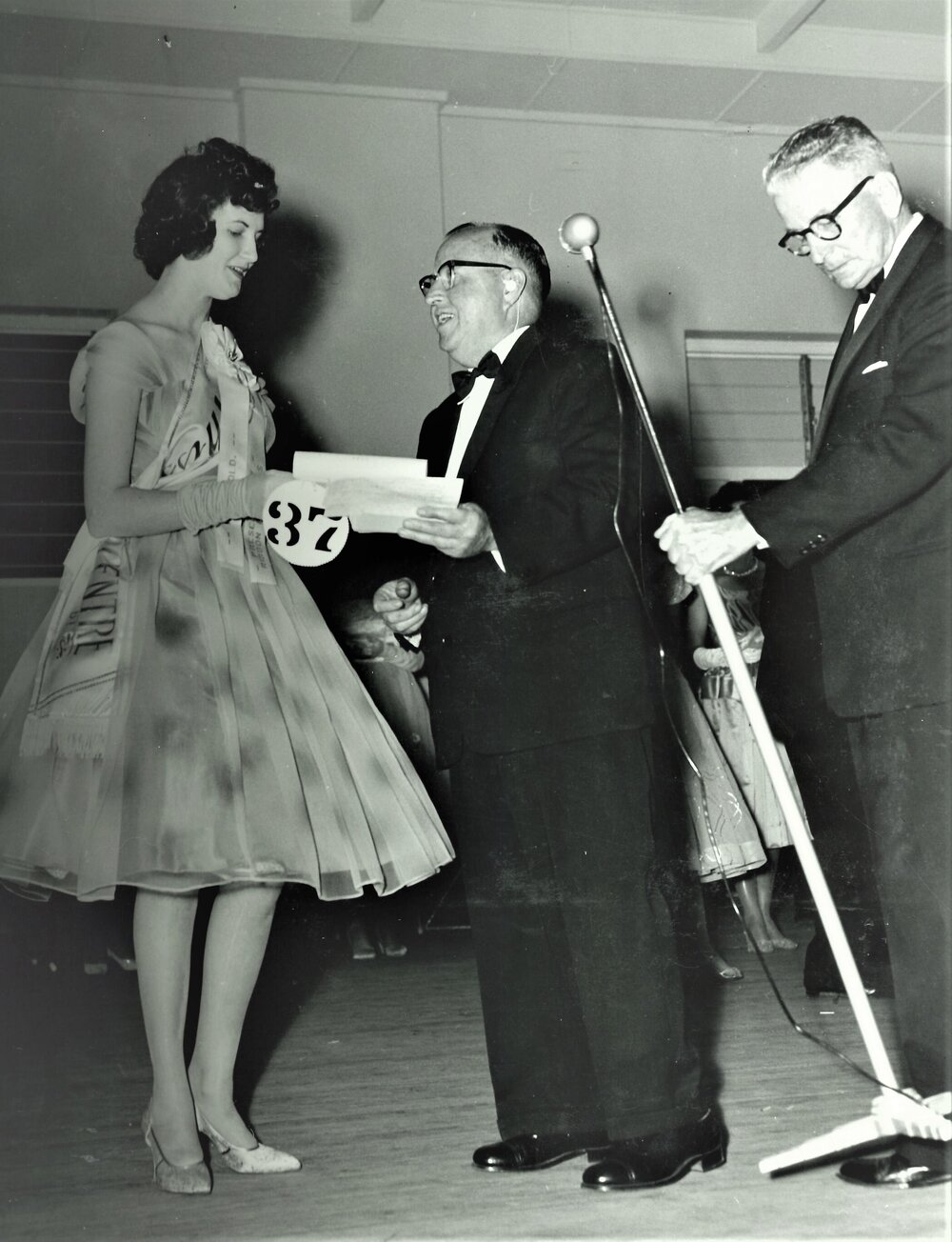 Miss Janice Cable, Miss Civic Centre, Miles, 1961