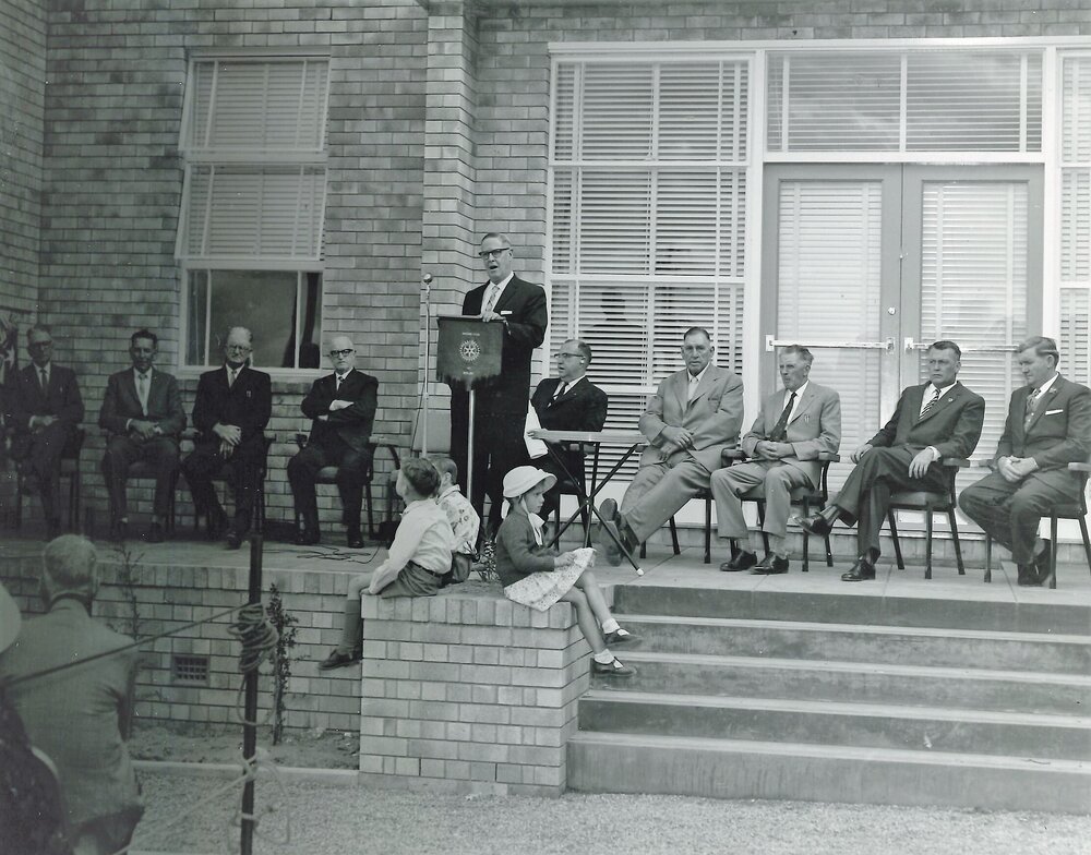 Opening of the Miles Civic Centre, 1961