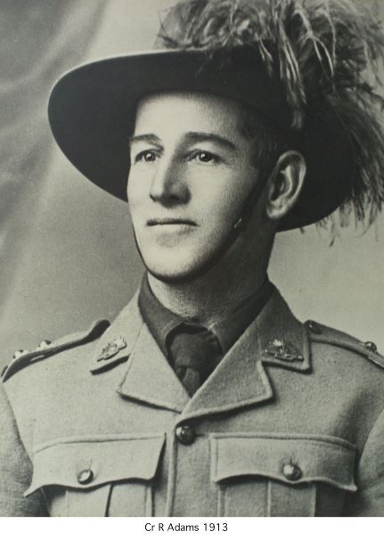 Ralph Alexander Adams was Chairman of Murilla Shire Council, 1913