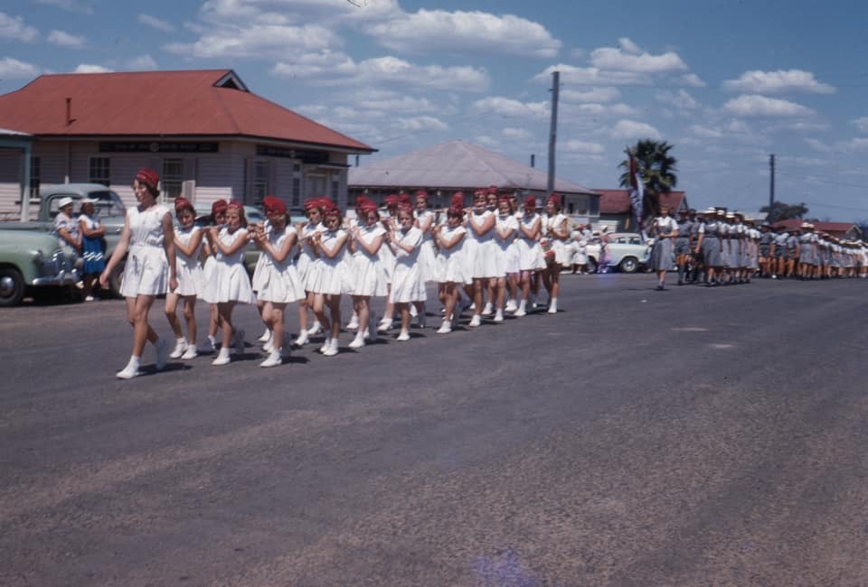 Anzac Day march, Wandoan, circa 1968