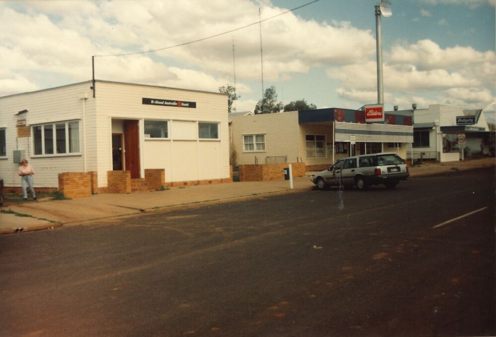 Street view of Sara Street, Meandarra, circa 1980s