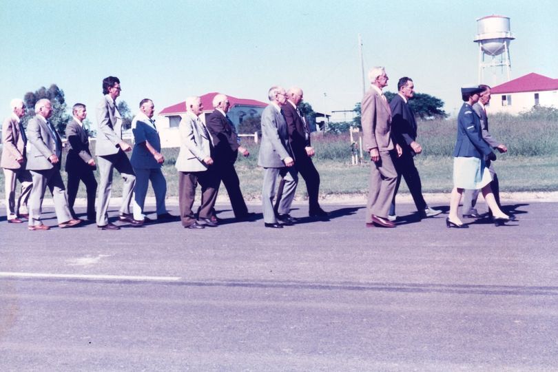 Anzac Day march, Wandoan, 1990