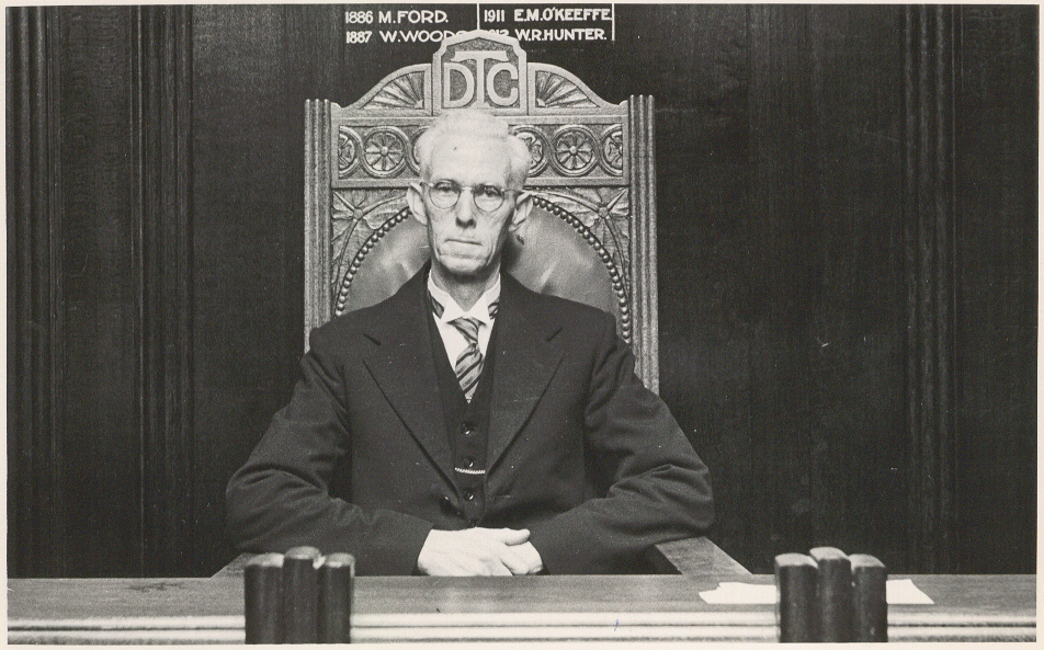 Mayor Richard Charles Drew, Dalby Town Council, circa 1960s