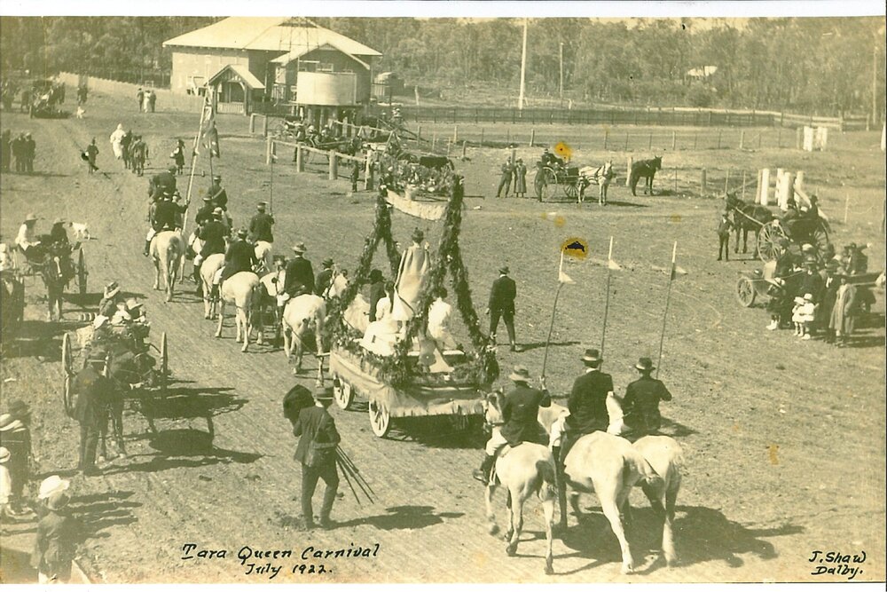 Tara Queen Carnival Procession, 1922
