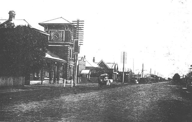 Street view of Cunningham Street, Dalby, circa 1905