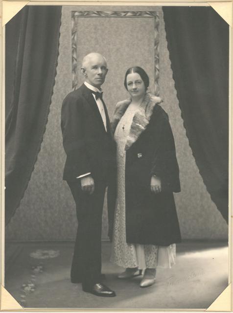 Alderman Thomas Jack and his wife, circa 1930s