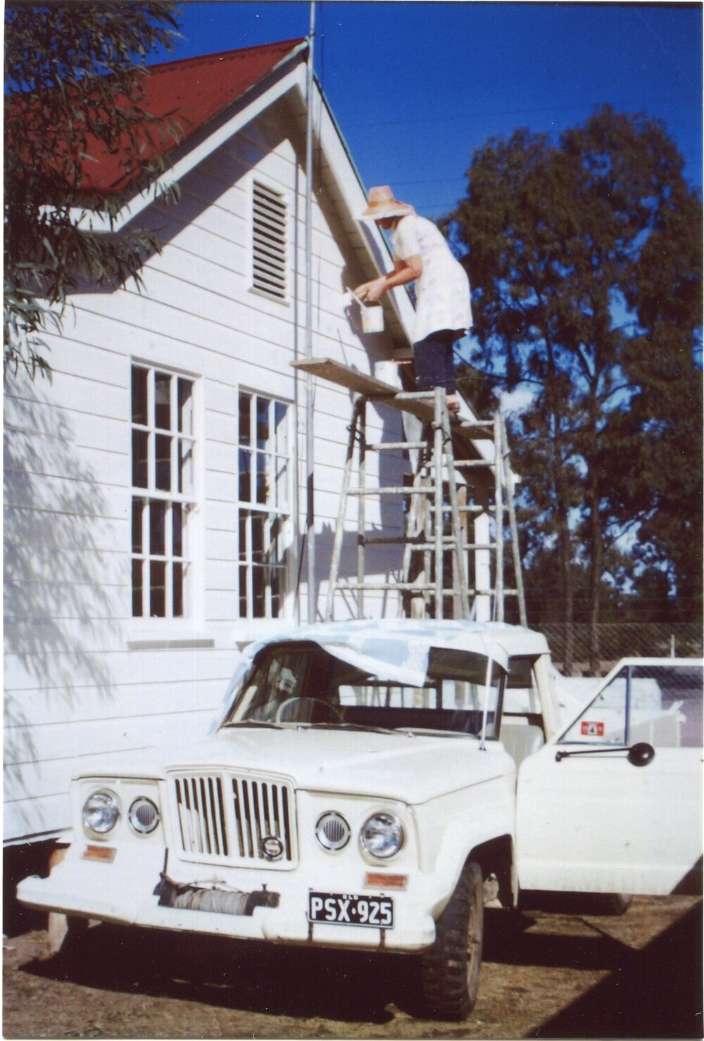 Caretaker's Cottage at Miles Historical Village Museum, 1970