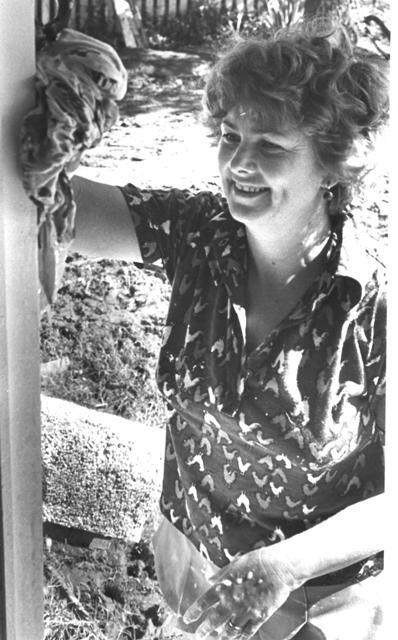 Aftermath of the flood in Dalby, 1981