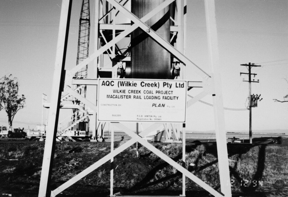 Macalister Coal Loading Facility, circa 1994