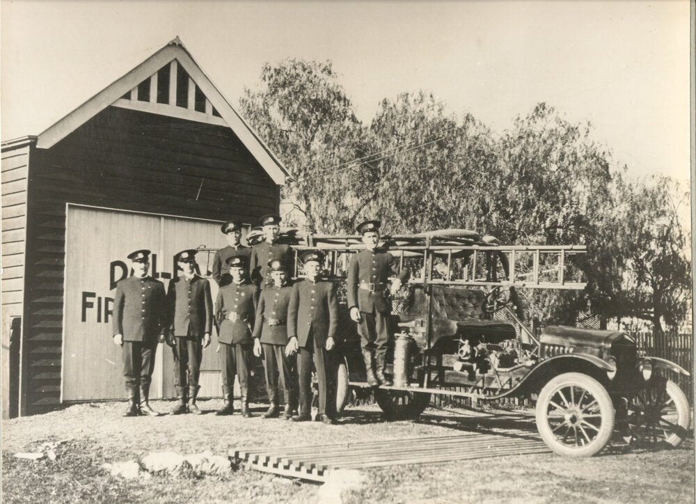 Dalby Fire Brigade, 1927
