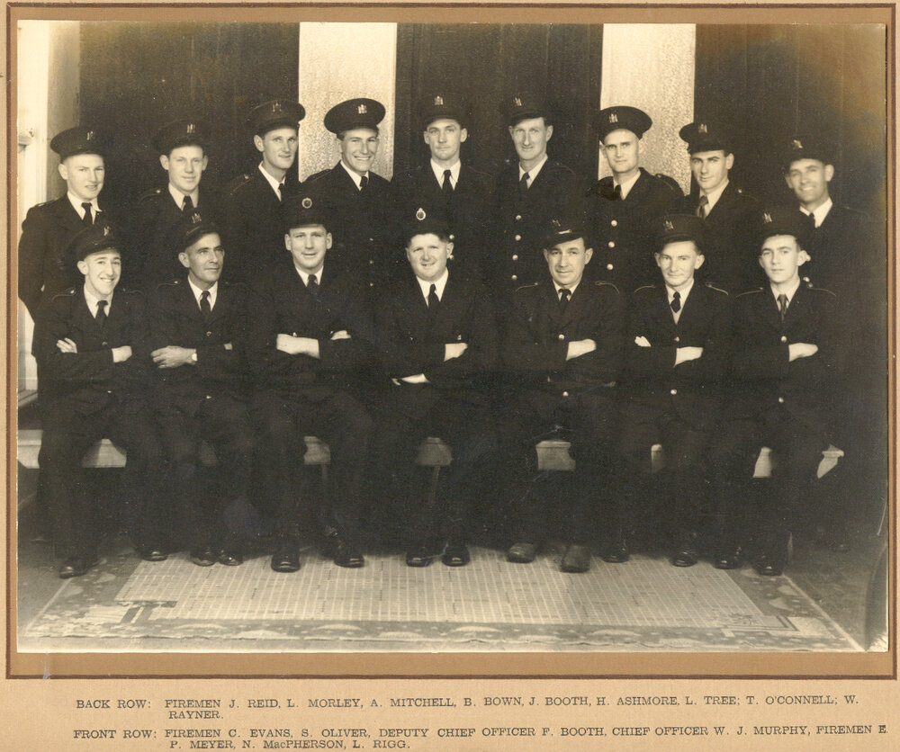 Dalby Fire Brigade, 1954