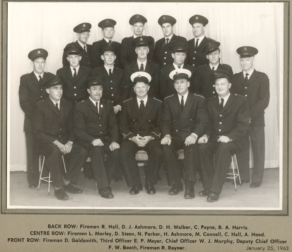 Dalby Fire Brigade, 1963