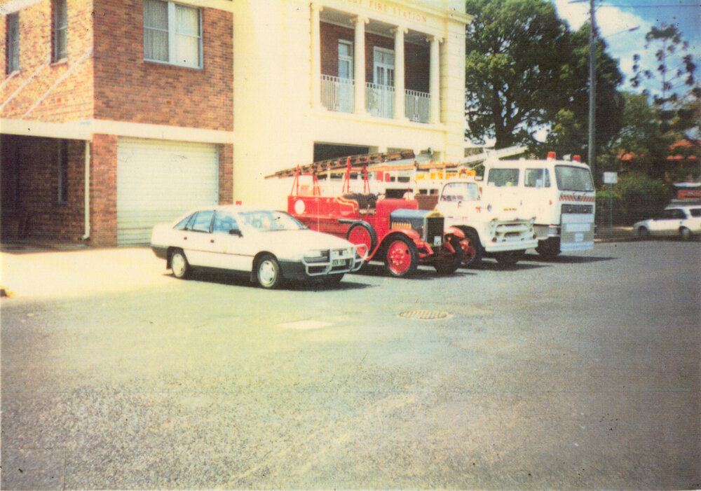 Dalby Fire Station &amp; appliances, 1991