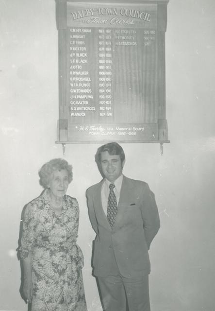 Unknown persons, Dalby, no date