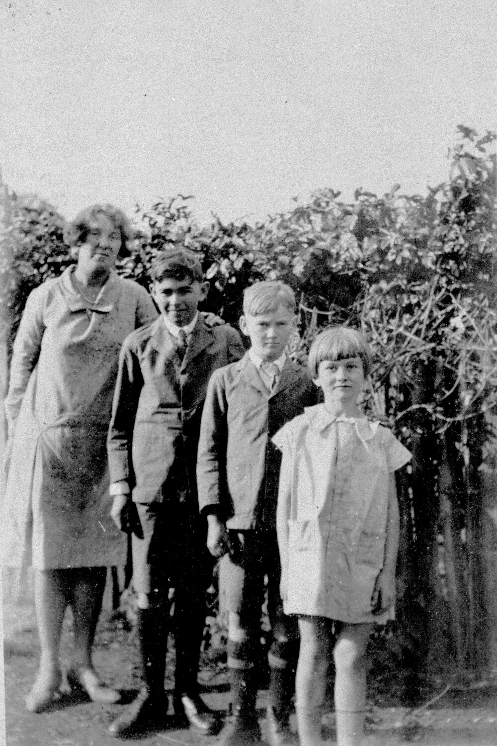 Family group, no location, no date