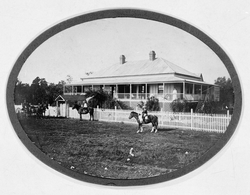 Daandine Homestead, Macalister, circa 1890