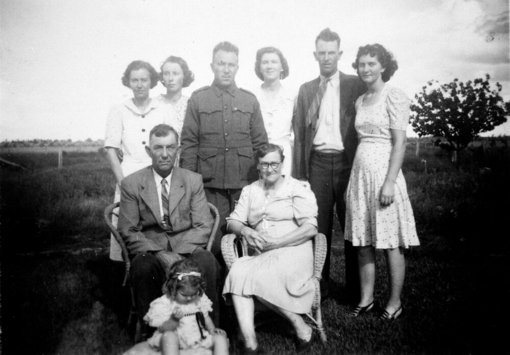 Family group, no location, no date