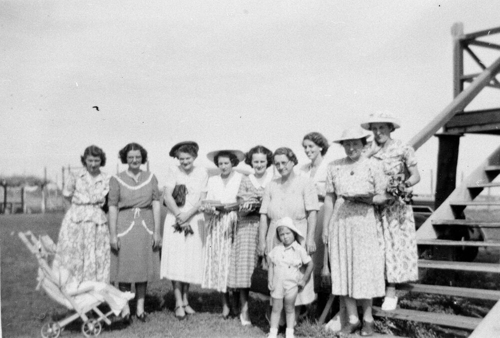 Group of ladies, no location, no date