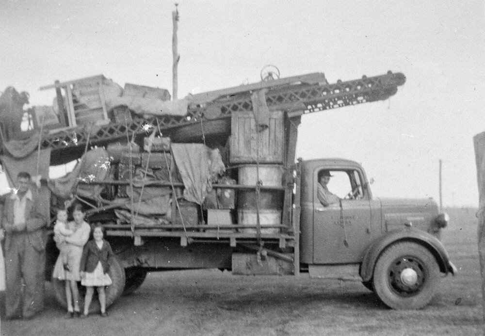 The removalist truck, no location, no date