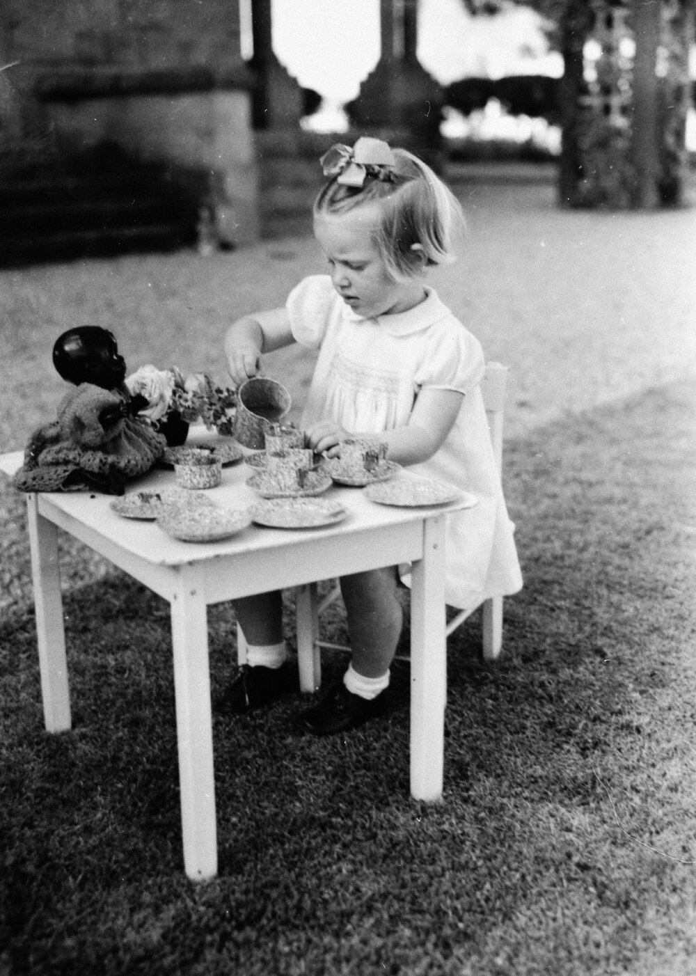 A tea party, unknown location, no date