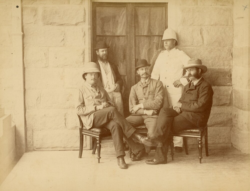Transit of Venus Expedition members at Jimbour House, 1882