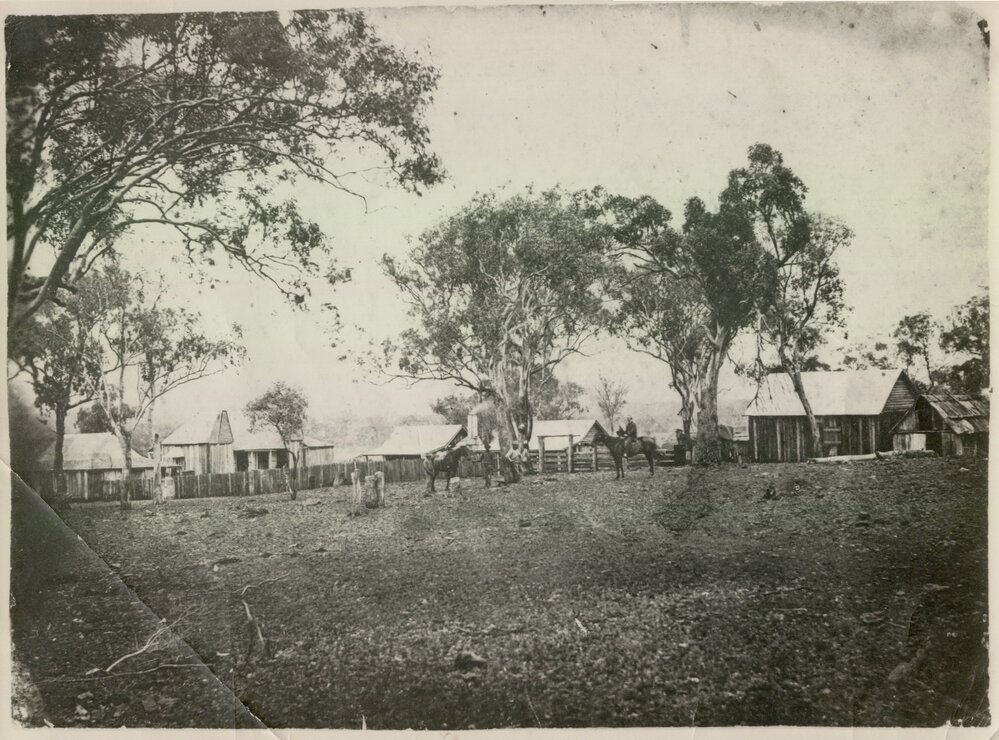 Cumkillenbar Station, Kaimkillenbun, circa 1875