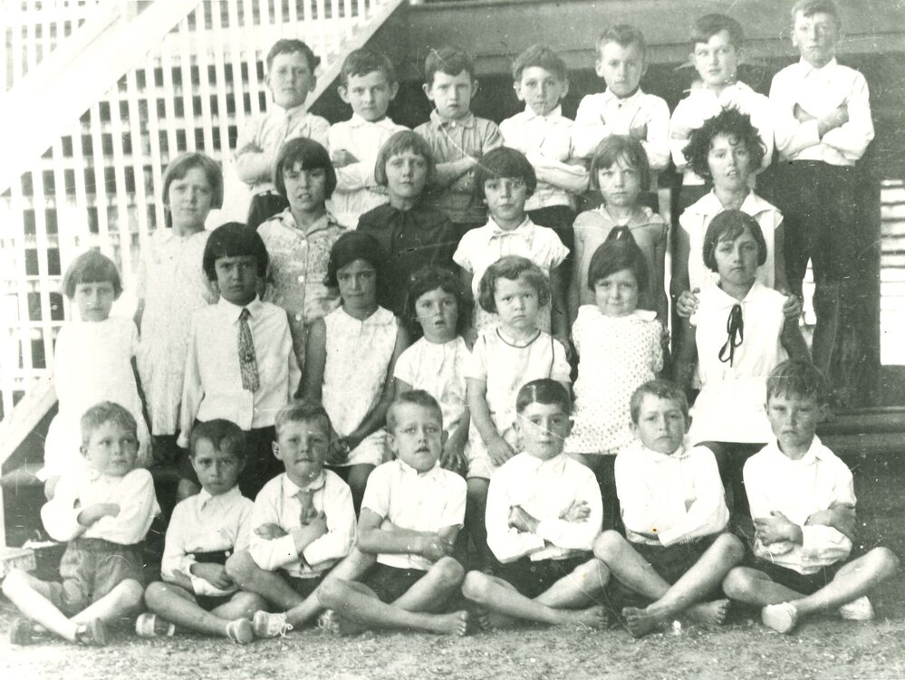 Students at Miles State School, 1932