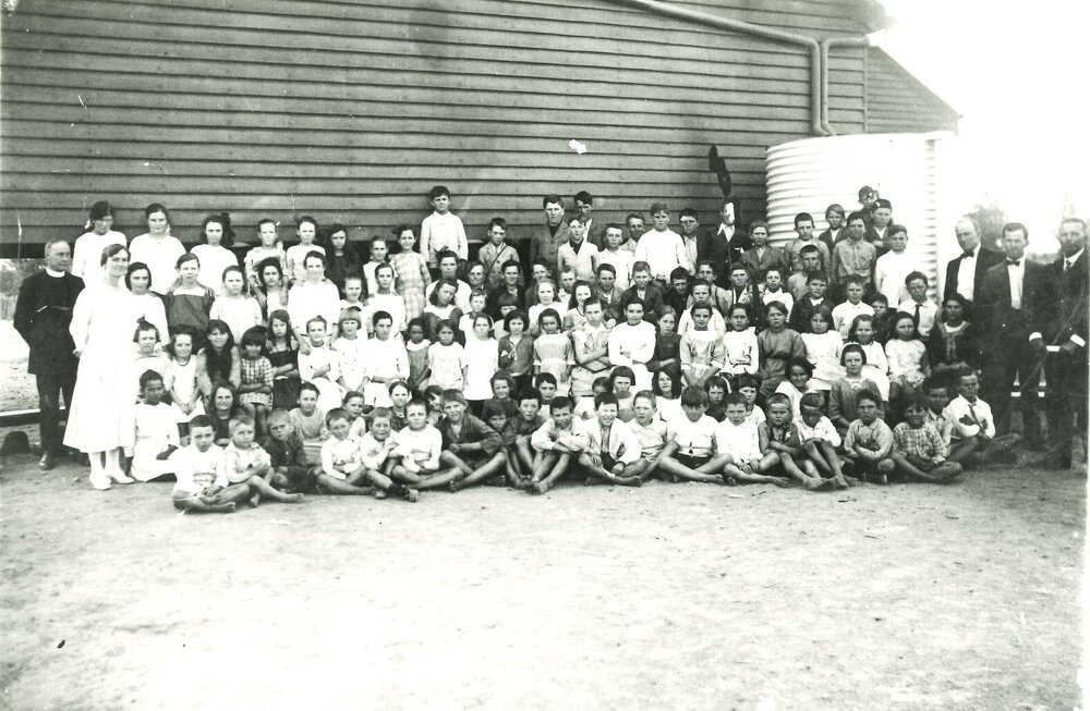 Students at Miles State School, 1922