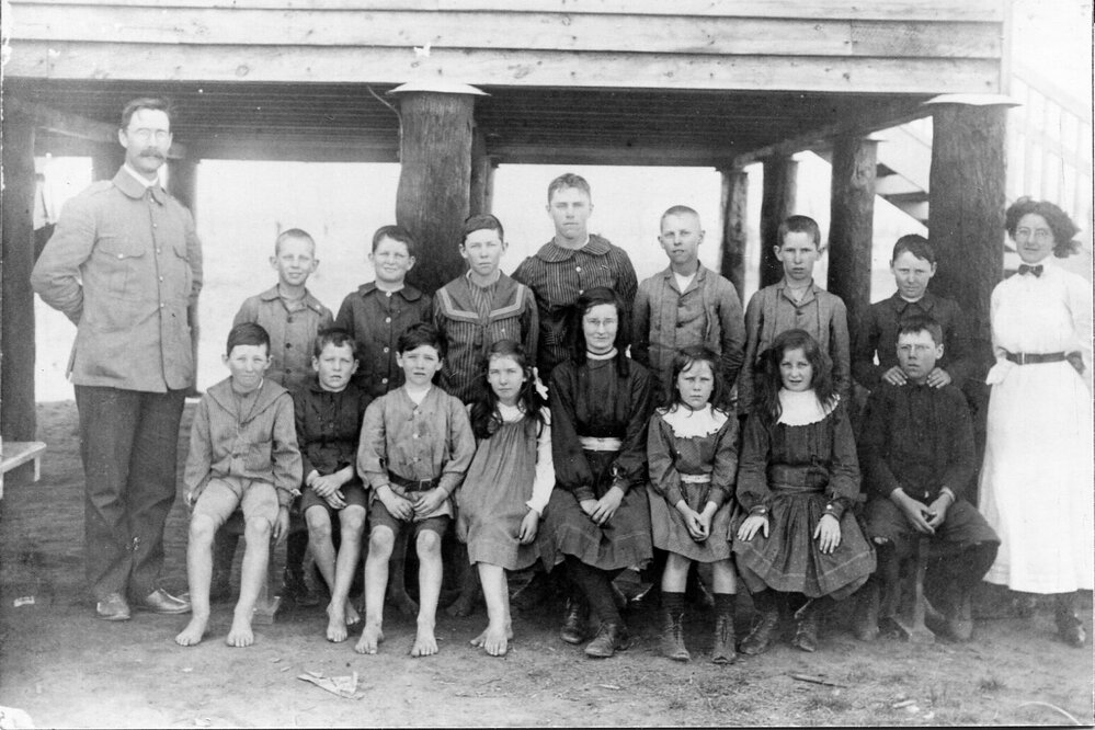 Arubial Provisional School, Condamine, circa 1911