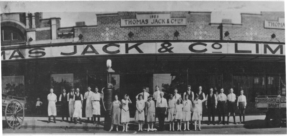 Thomas Jack &amp; Co. staff, Dalby, 1926-1928