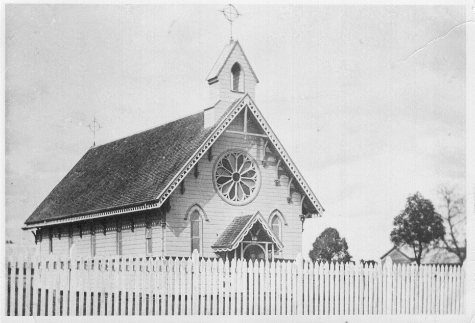 The second St. John's Anglican Church, Dalby, 1906
