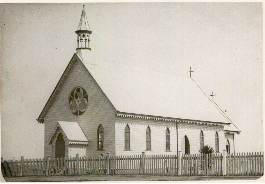 The second St. Joseph's Catholic Church, Dalby, 1895