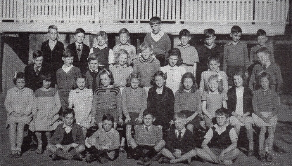 Students in Grades 1-3 at Jandowae State School, 1948