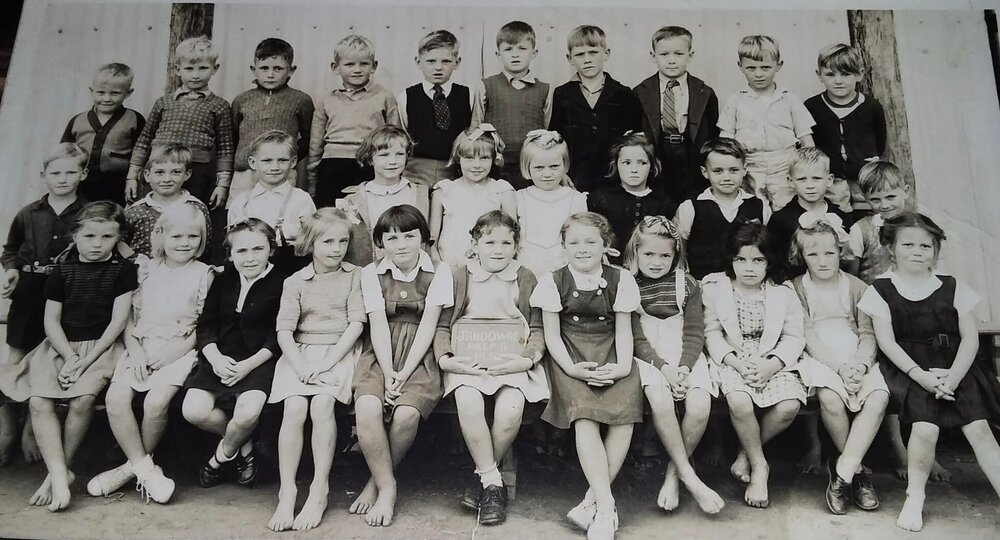 Students in Class Prep II at Jandowae State School, 1950