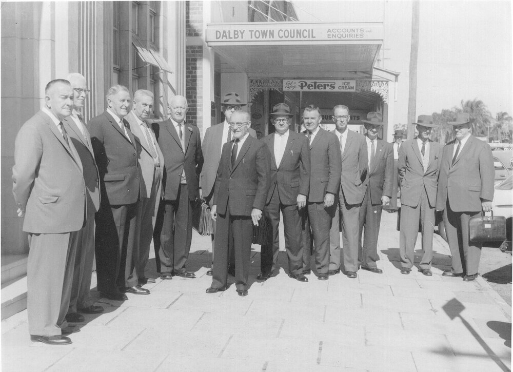 Queensland State Cabinet meeting, Dalby, 1962