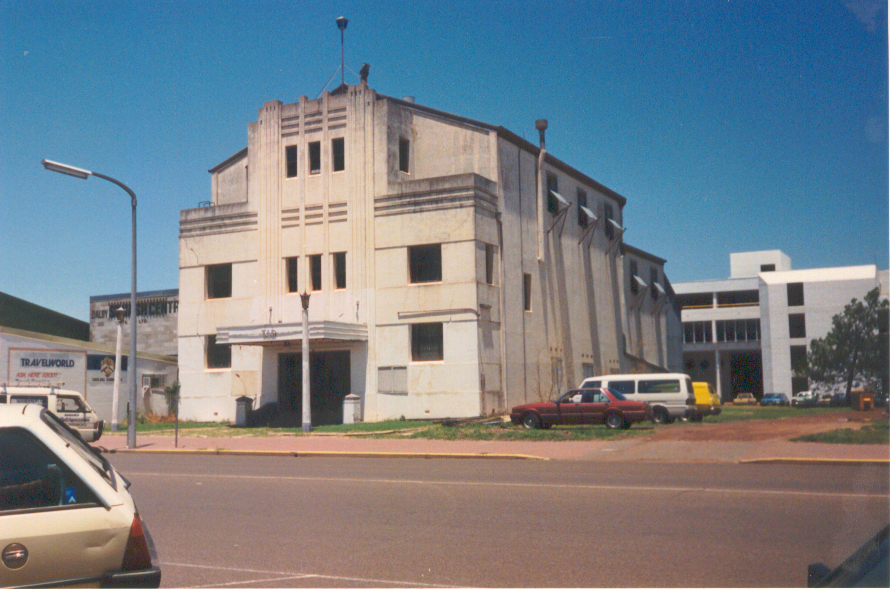 Star Theatre on Cunningham Street prior to demolition, Dalby, 1987
