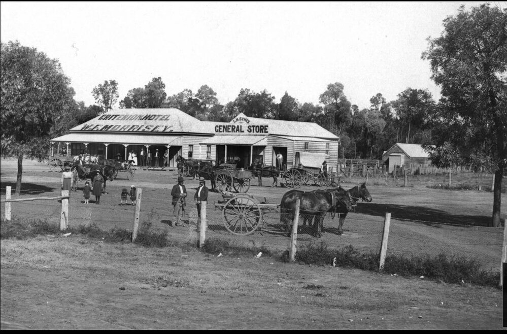 Criterion Hotel &amp; General Store, Brigalow, circa 1912