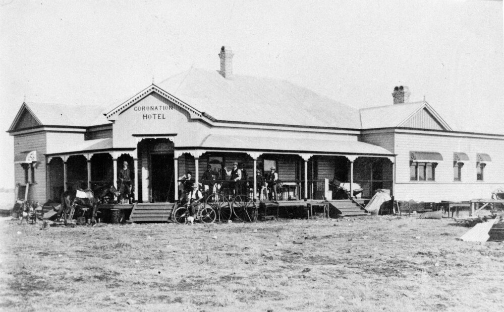 The Coronation Hotel at Macalister, circa 1913