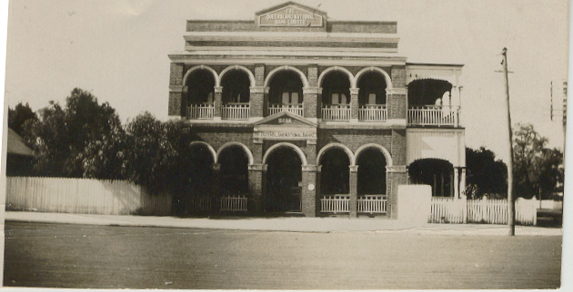 Queensland National Bank building, Dalby, circa 1930