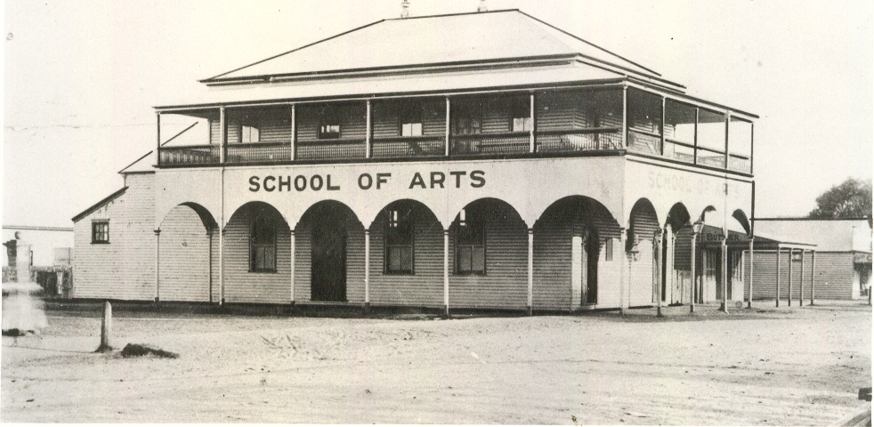 Dalby School of Arts Hall, 1907